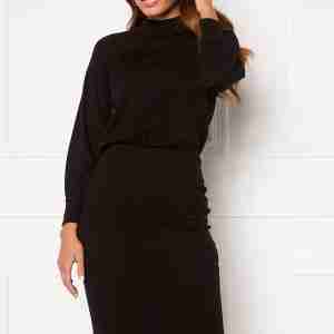 Happy Holly Stella Turtleneck dress Black 40/42