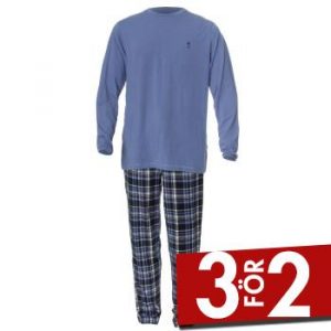 Jockey USA Originals Pyjama Blå Large Herr