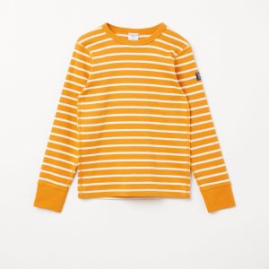 Randig tröja orange