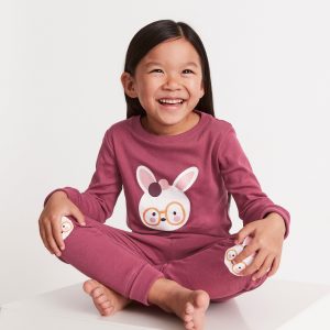 Pyjamasset med kaniner