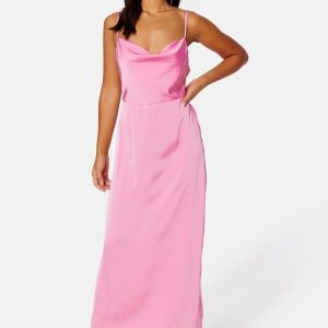 VILA Ravenna Strap Ankle Dress Begonia Pink Detail: 34