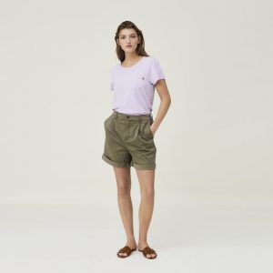Marissa Cotton Canvas Shorts